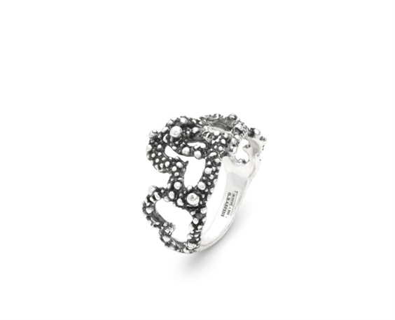 Anello Giovanni Raspini Donna Cuori in Argento 12614/16 - 12614/16